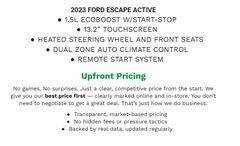 Certified 2023 Ford Escape Active w/ Tech Pack #1 AWD/4WD image 2