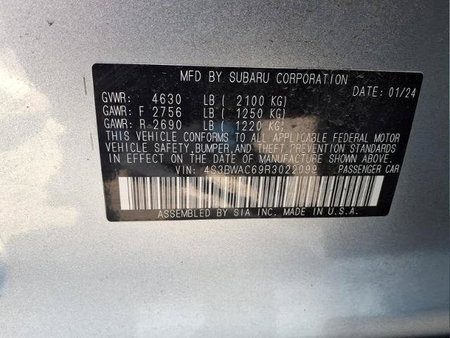 Used 2024 Subaru Legacy Premium AWD/4WD image 32