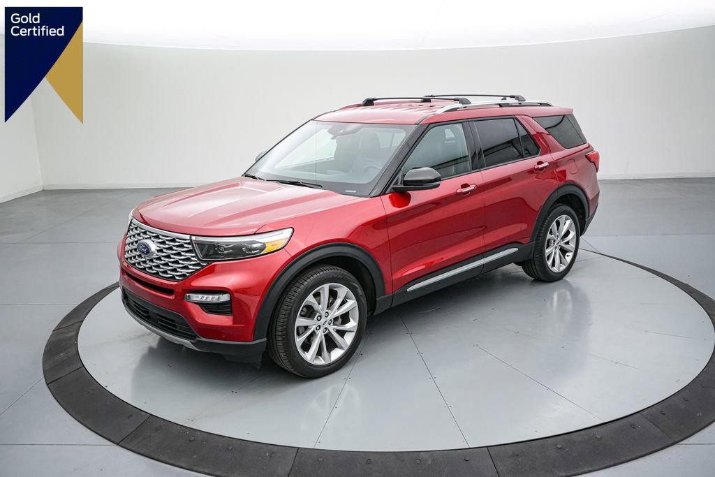 Certified 2023 Ford Explorer Platinum w/ Class IV Trailer Tow Package