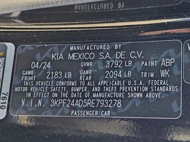 Used 2024 Kia Forte LXS image 30