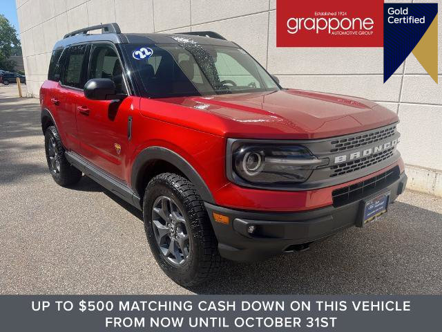 Certified 2022 Ford Bronco Sport Badlands w/ Premium Package
