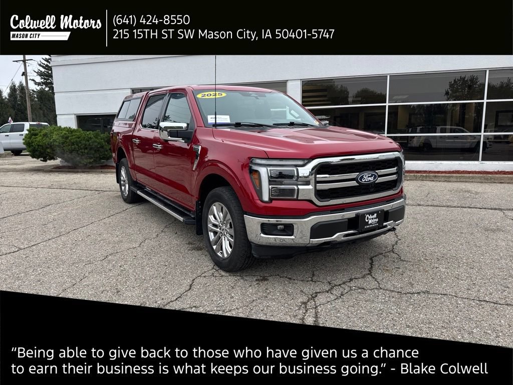 Certified 2025 Ford F150 Lariat w/ Equipment Group 502A High