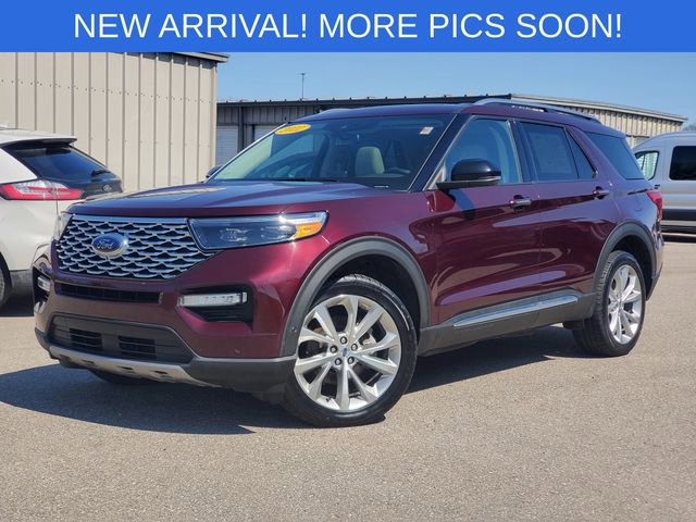 Certified 2022 Ford Explorer Platinum w/ Equipment Group 601A
