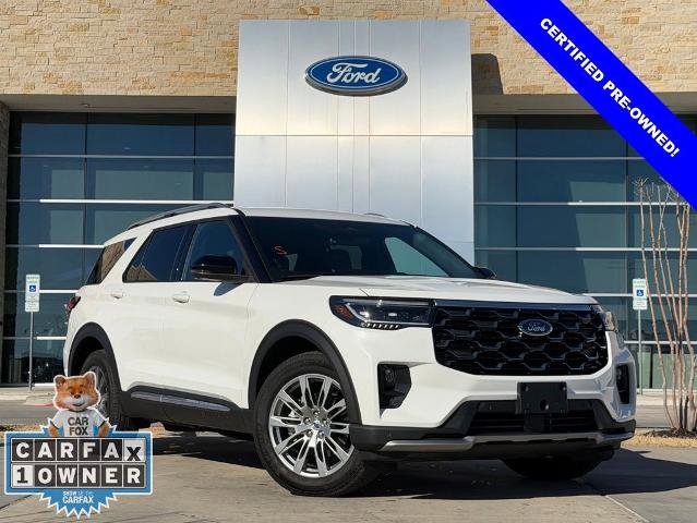 Certified 2025 Ford Explorer Platinum
