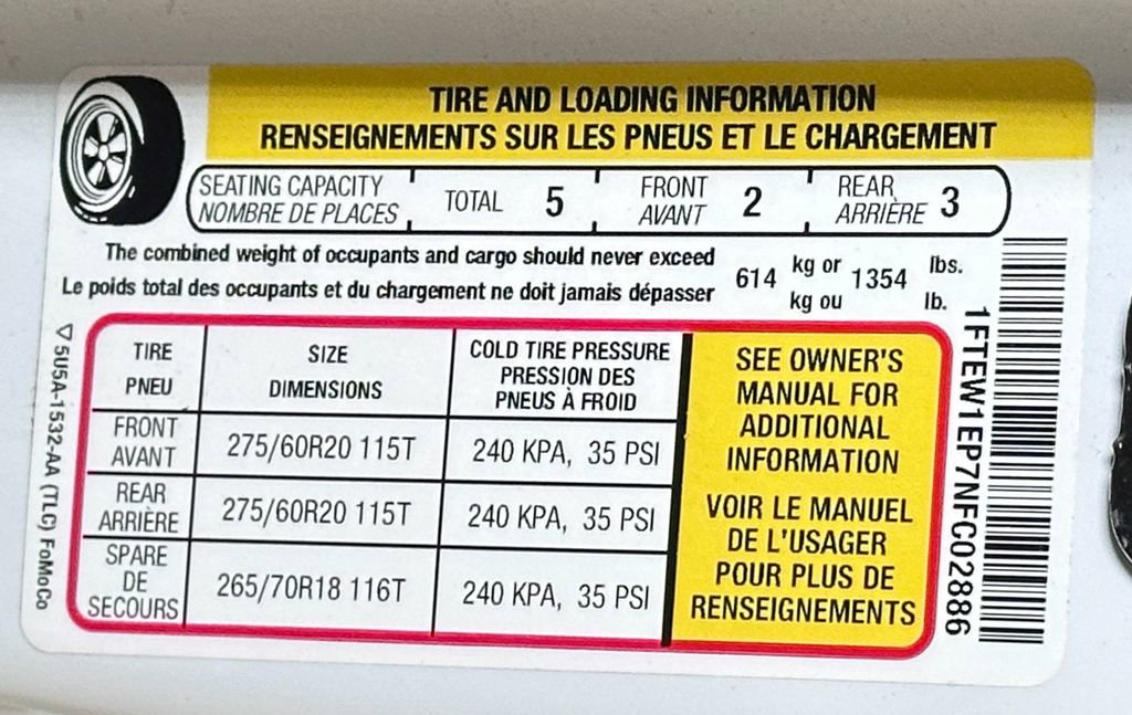 Certified 2022 Ford F150 Lariat w/ Equipment Group 502A High image 60