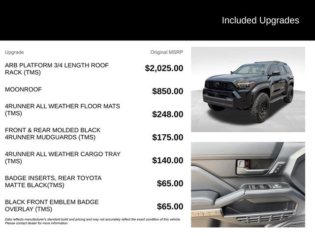 Used 2026 Toyota 4Runner TRD Off-Road Premium AWD/4WD image 5