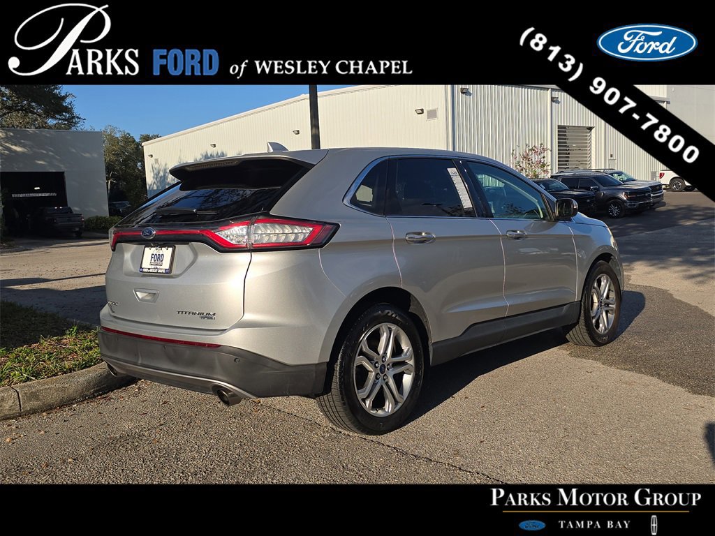 Certified 2018 Ford Edge Titanium w/ Ford Safe & Smart Package image 3