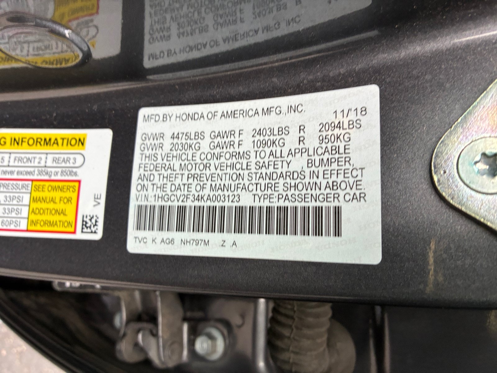 Used 2019 Honda Accord Sport image 25