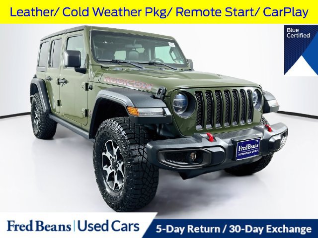 Used 2021 Jeep Wrangler Unlimited Rubicon w/ LED Lighting Group
