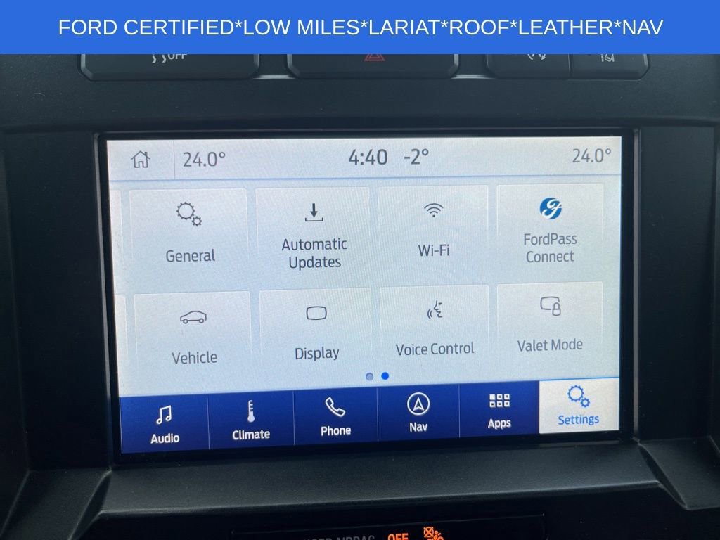 Certified 2020 Ford F150 Lariat w/ Equipment Group 502A Luxury image 32