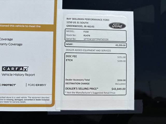 Certified 2023 Ford F150 XLT w/ Equipment Group 302A High AWD/4WD image 3