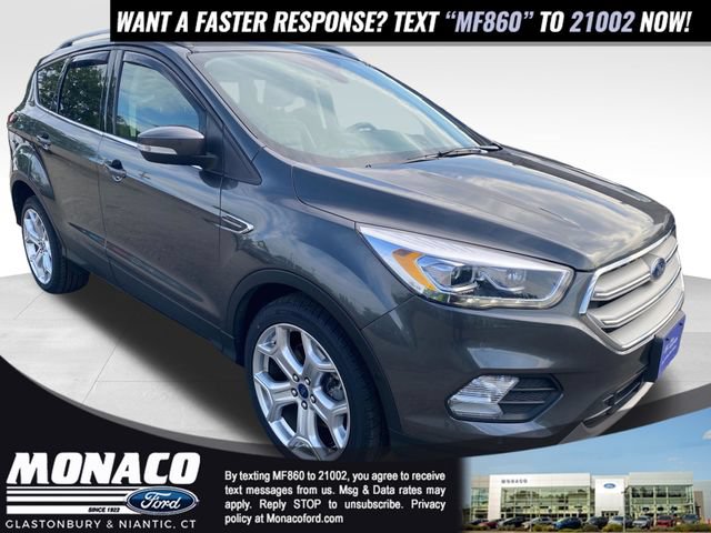 Certified 2019 Ford Escape Titanium w/ U9j03 - Titanium Tow Package AWD/4WD image 1