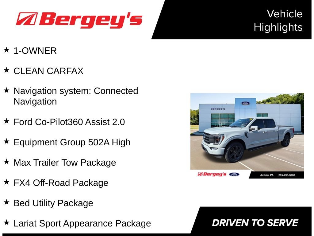 Certified 2023 Ford F150 Lariat w/ Equipment Group 502A High AWD/4WD image 5