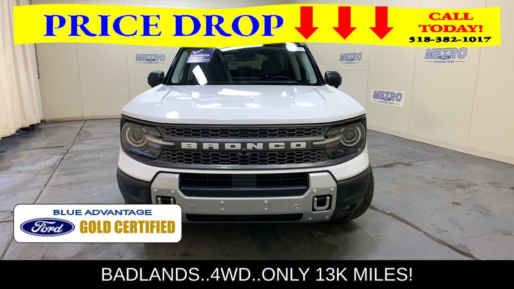 Certified 2025 Ford Bronco Sport Badlands w/ Badlands Tech Package AWD/4WD image 8