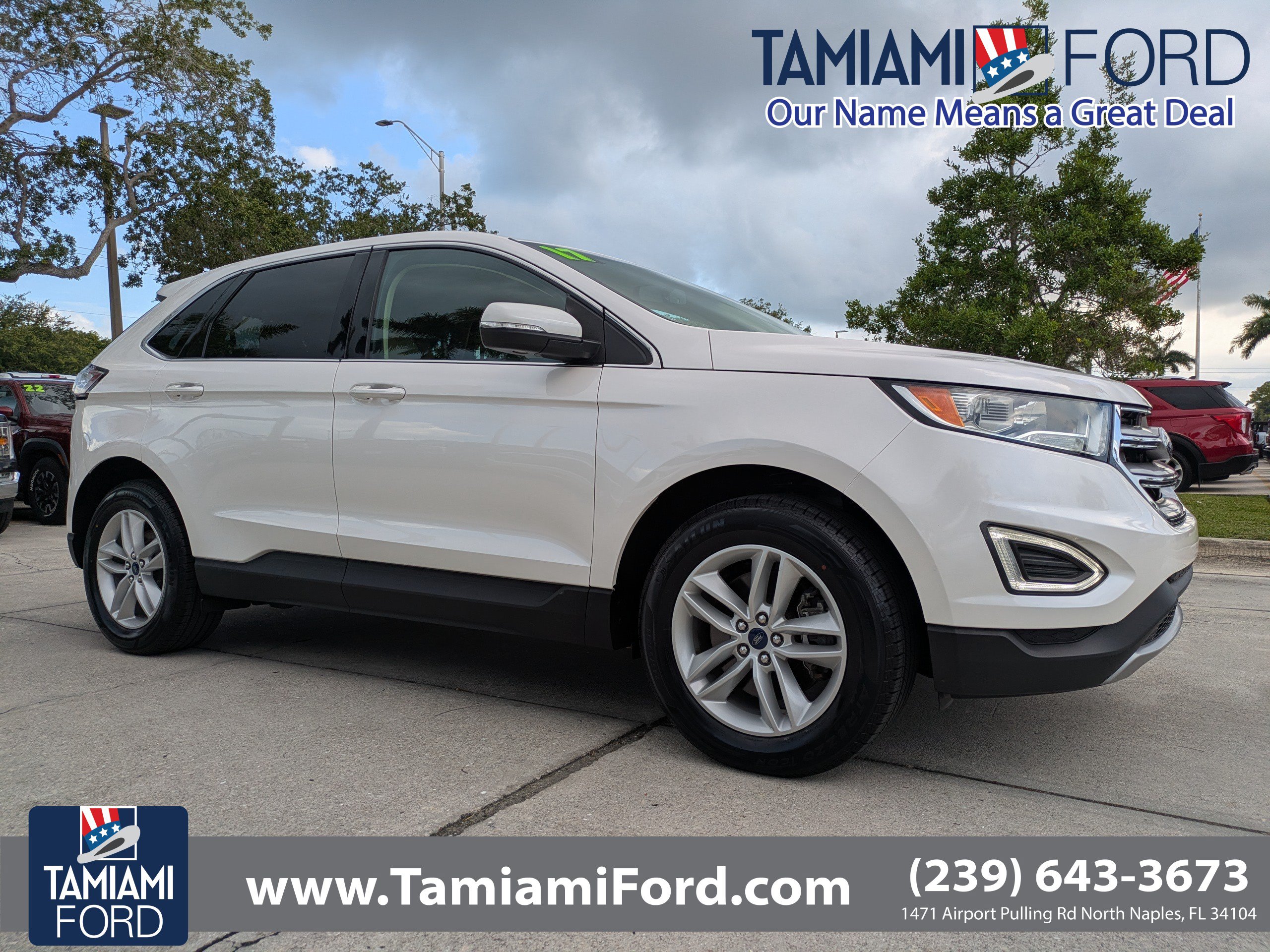 Certified 2017 Ford Edge SEL w/ Equipment Group 201A AWD/4WD image 1