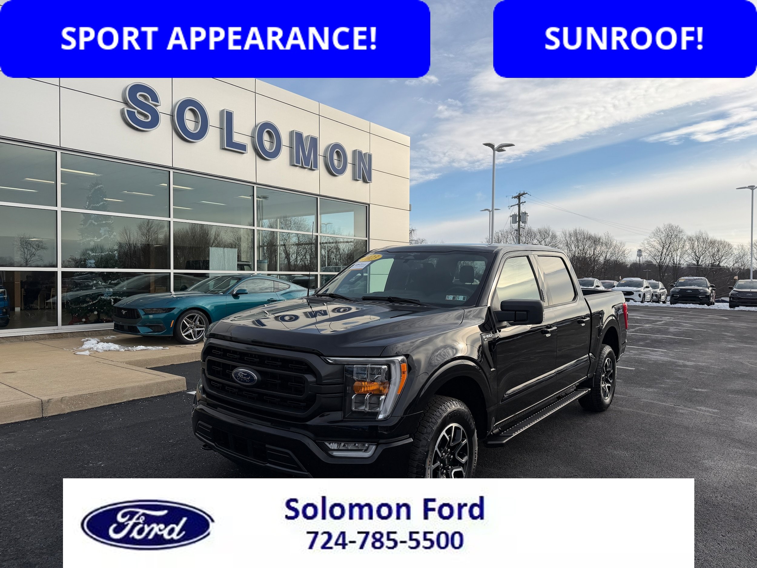Certified 2023 Ford F150 XLT w/ Equipment Group 302A High AWD/4WD image 1