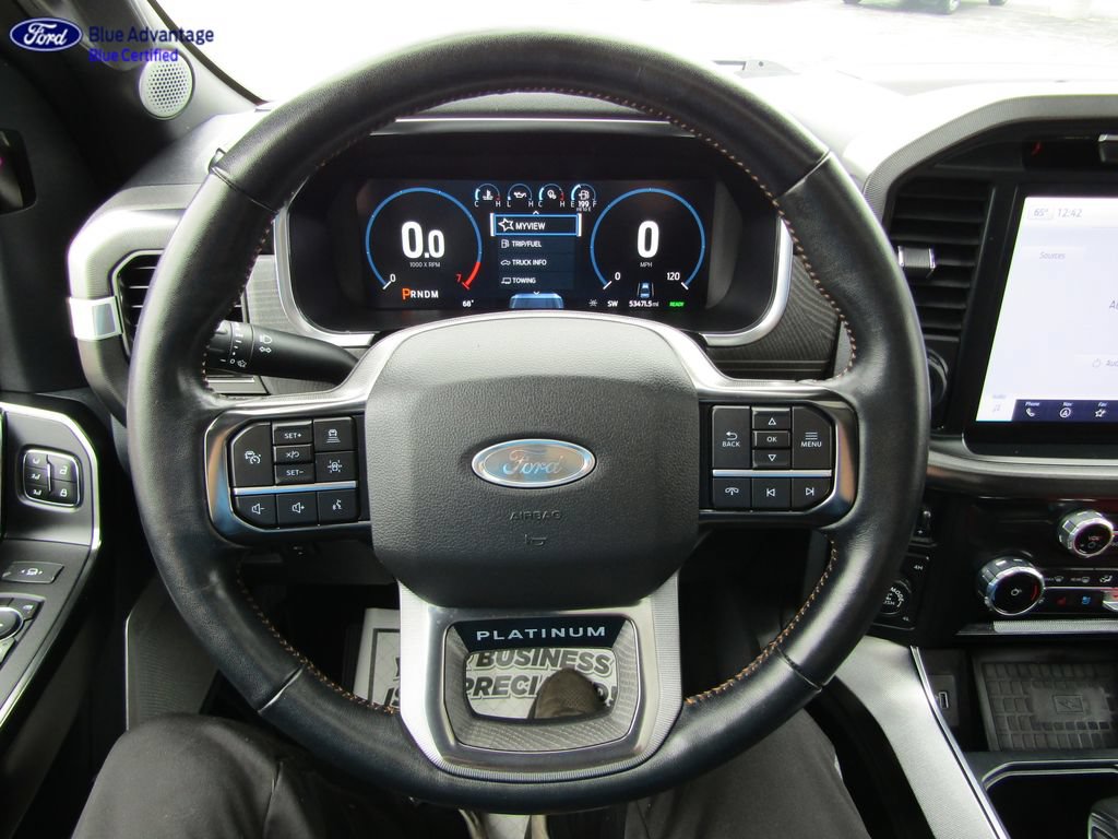 Certified 2022 Ford F150 Platinum w/ Equipment Group 701A High AWD/4WD image 29