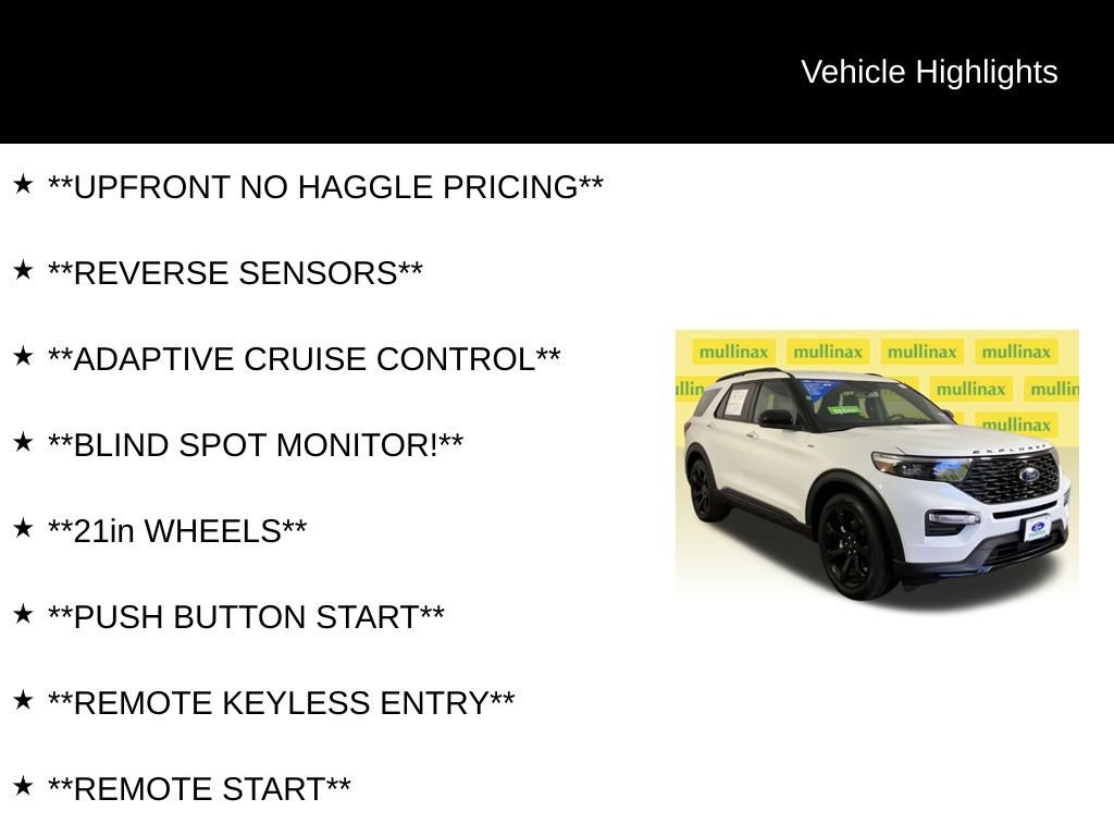 Certified 2024 Ford Explorer ST-Line w/ Class IV Trailer Tow Package image 12