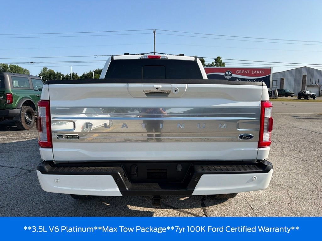 Certified 2023 Ford F150 Platinum w/ Equipment Group 701A High AWD/4WD image 46