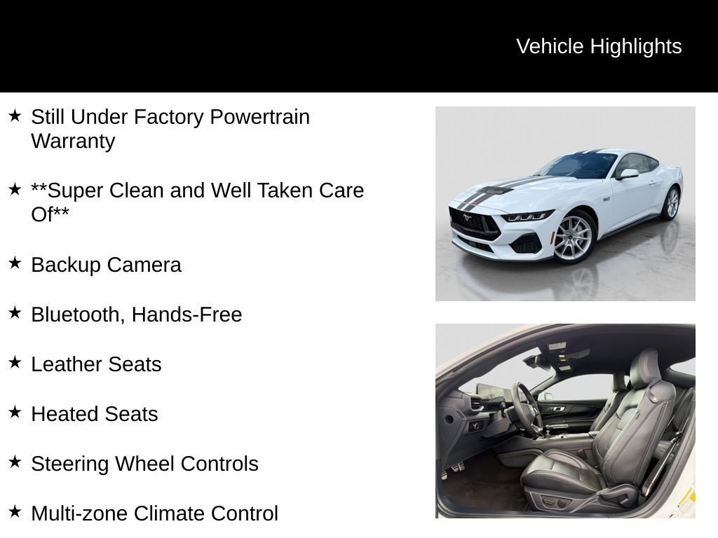 Certified 2024 Ford Mustang GT Premium RWD image 16