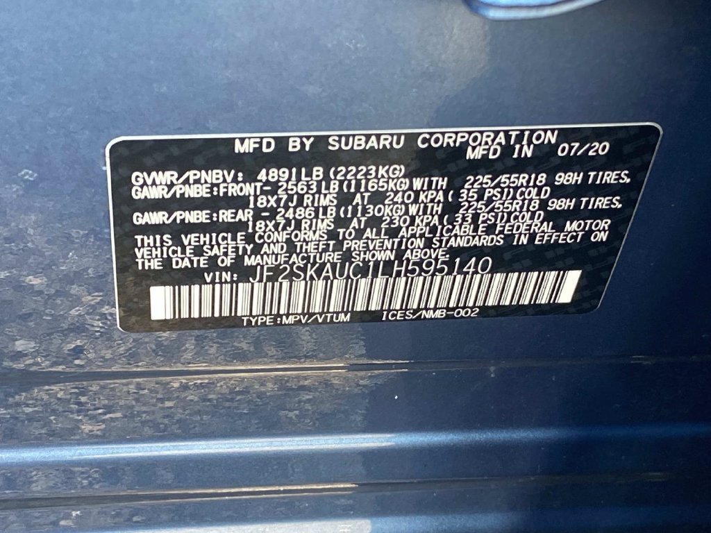 Used 2020 Subaru Forester Limited w/ Popular Package #3 AWD/4WD image 21