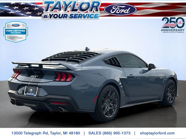 Certified 2024 Ford Mustang GT Premium w/ GT Performance Package RWD image 3