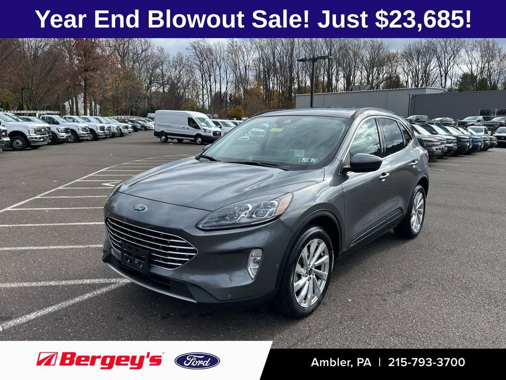 Certified 2022 Ford Escape Titanium w/ Titanium Elite Package