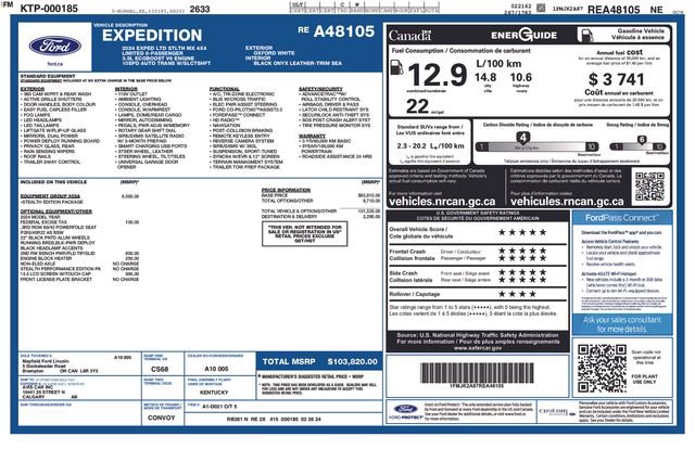 Certified 2024 Ford Expedition Max Limited image 34