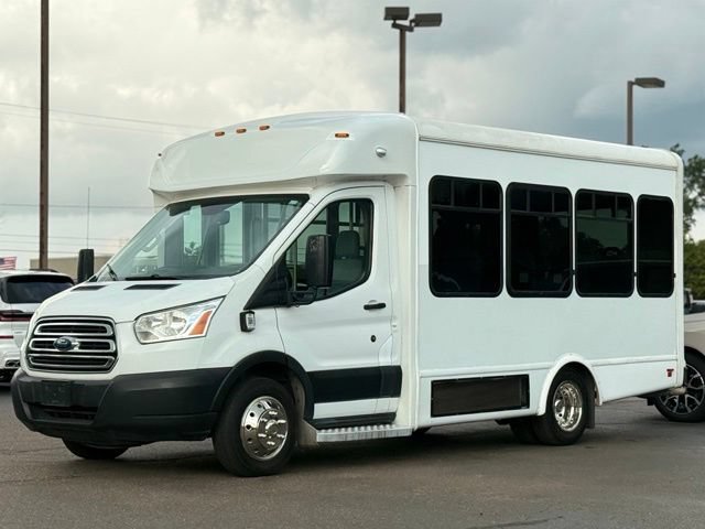 Certified 2019 Ford Transit 350 138 DRW w/ Shuttle Bus Prep Package RWD image 50