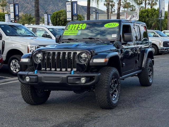 Used 2021 Jeep Wrangler Unlimited Rubicon 4xe w/ Steel Bumper Group AWD/4WD image 3