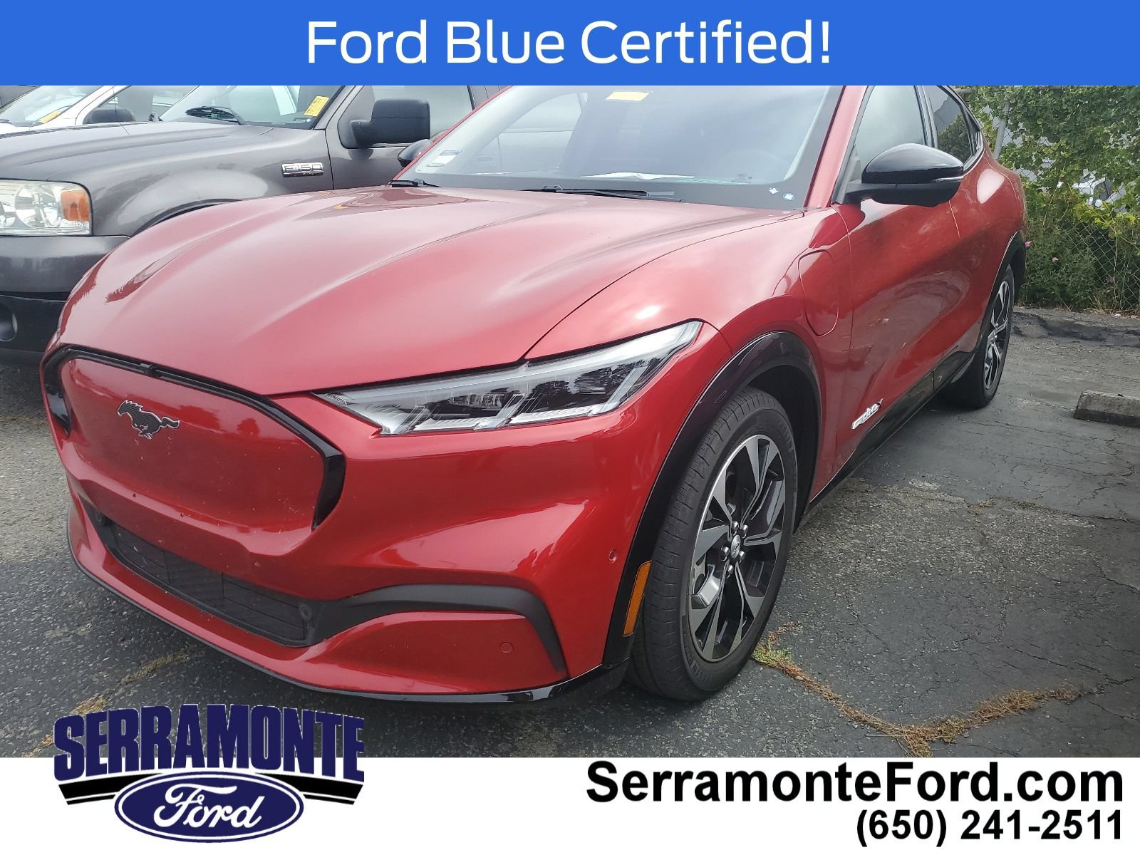 Certified 2021 Ford Mustang Mach-E Premium AWD/4WD image 3