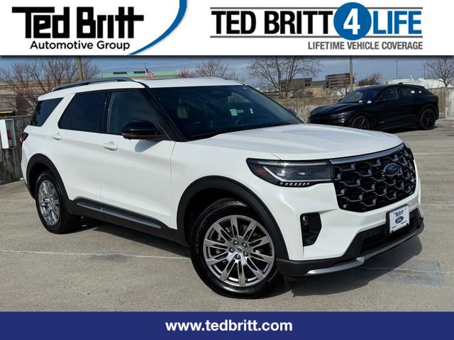 Certified 2025 Ford Explorer Platinum AWD/4WD image 1