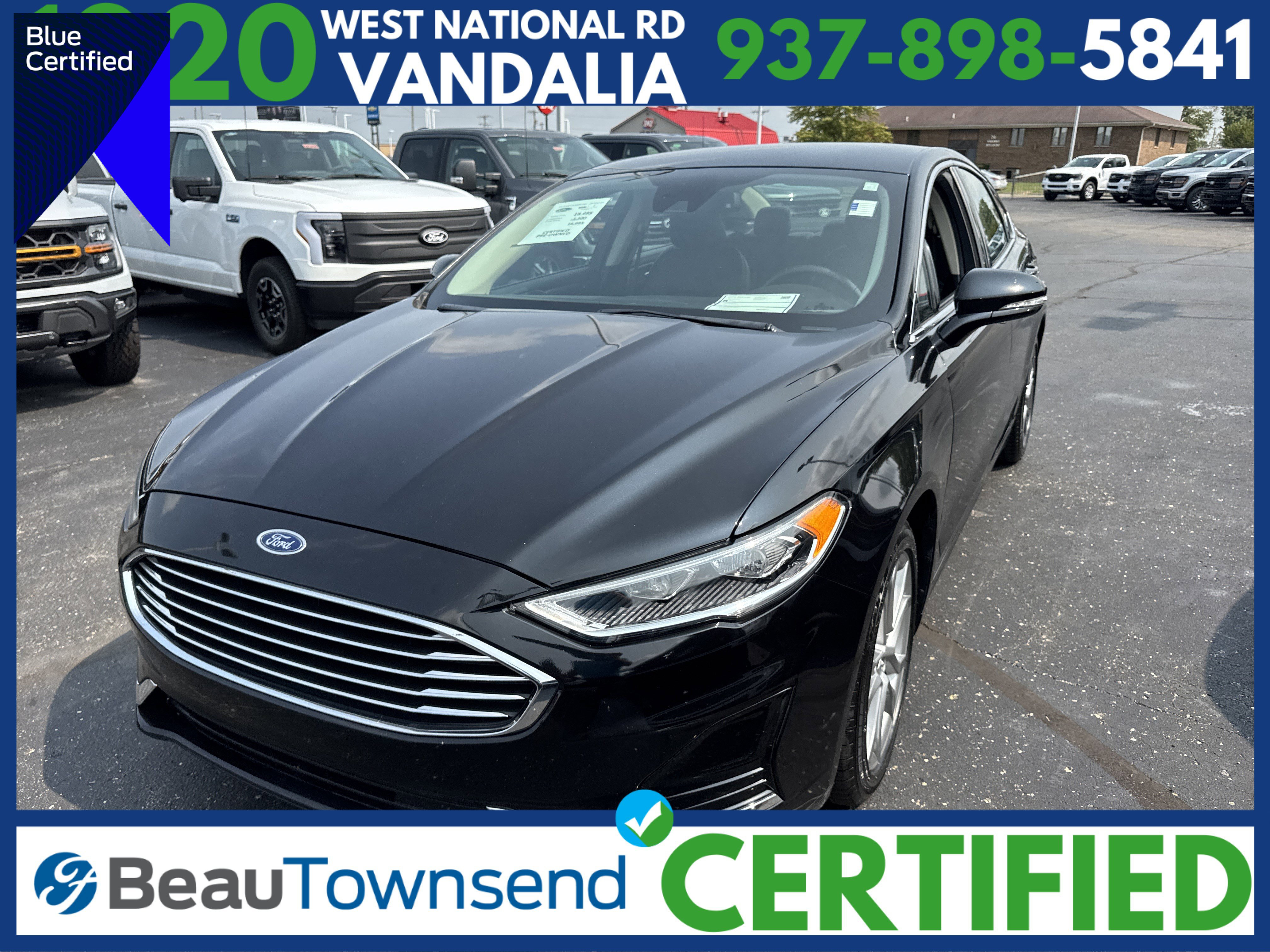 Certified 2019 Ford Fusion SEL