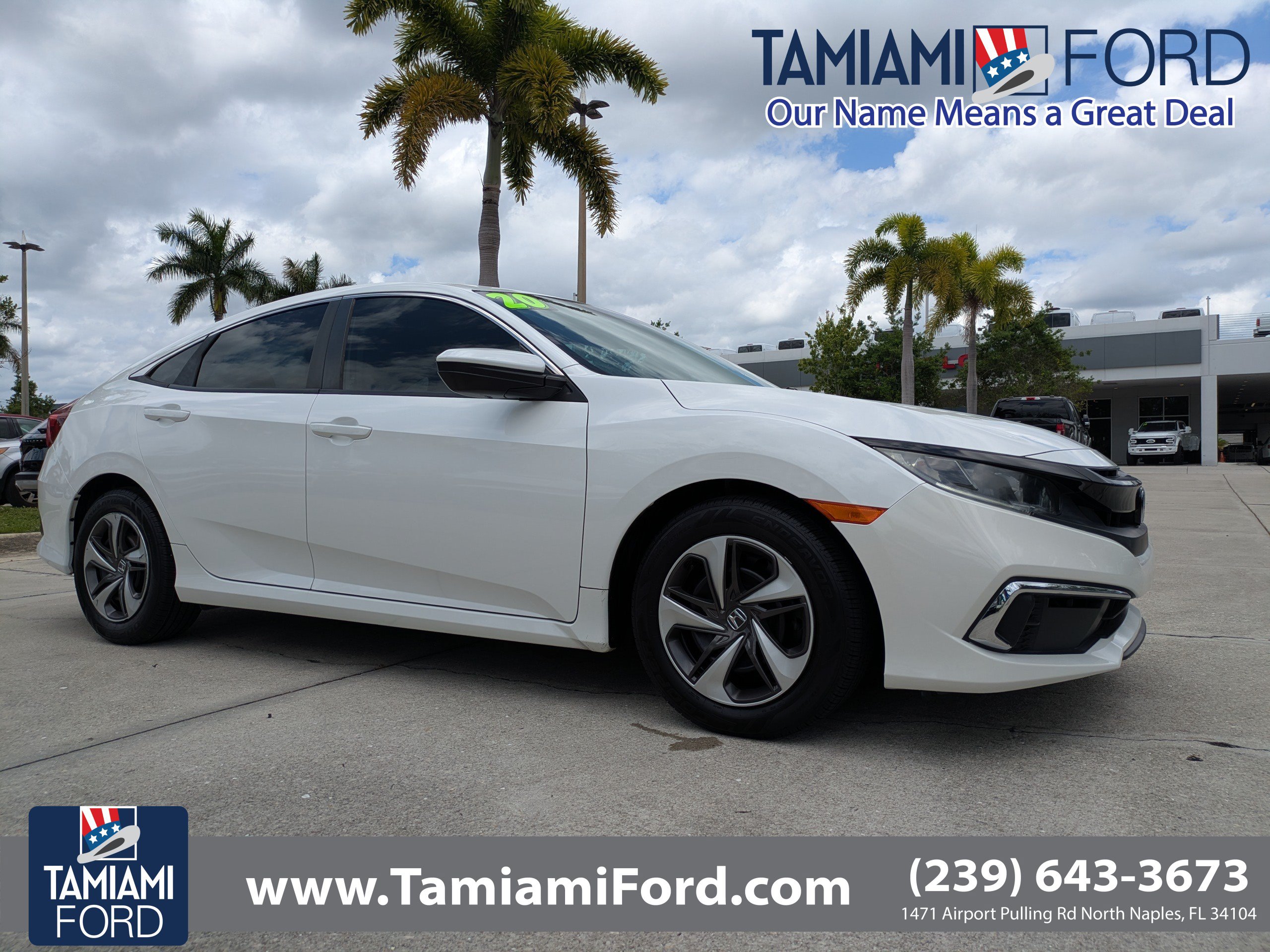 Used 2020 Honda Civic LX image 1