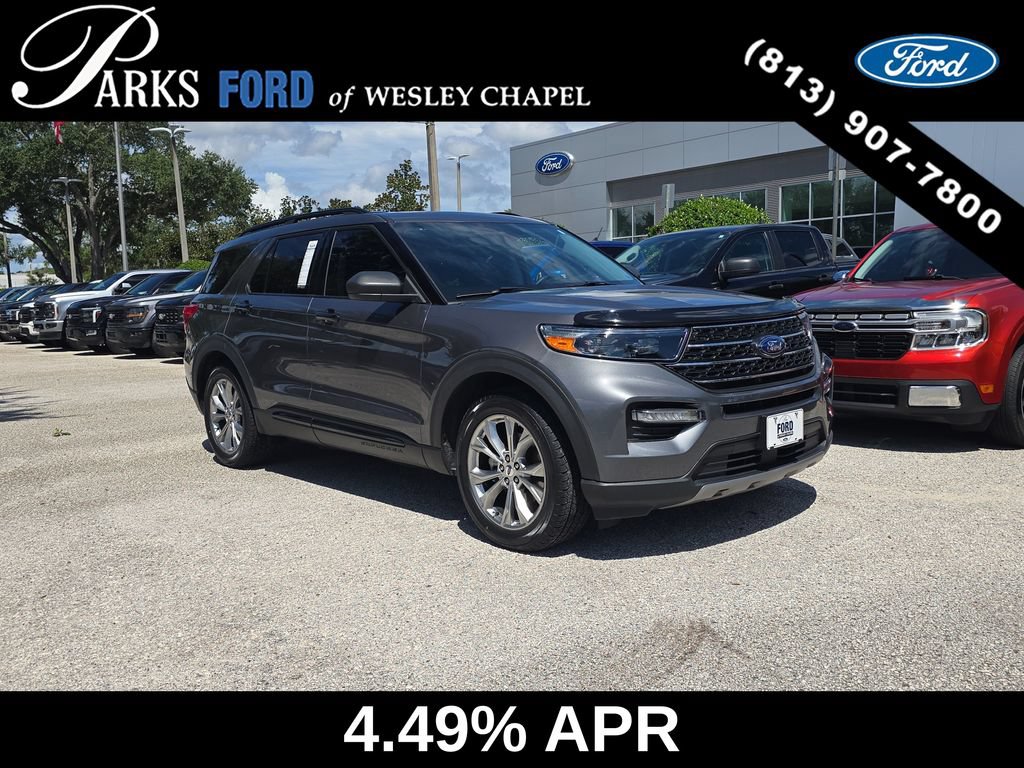 Certified 2024 Ford Explorer XLT w/ Equipment Group 202A RWD image 1