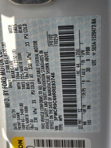 Certified 2024 Ford Bronco Sport Outer Banks w/ Tech Package image 23