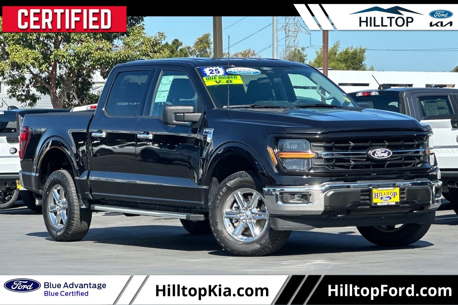 Certified 2025 Ford F150 XLT w/ Equipment Group 301A Standard AWD/4WD image 1