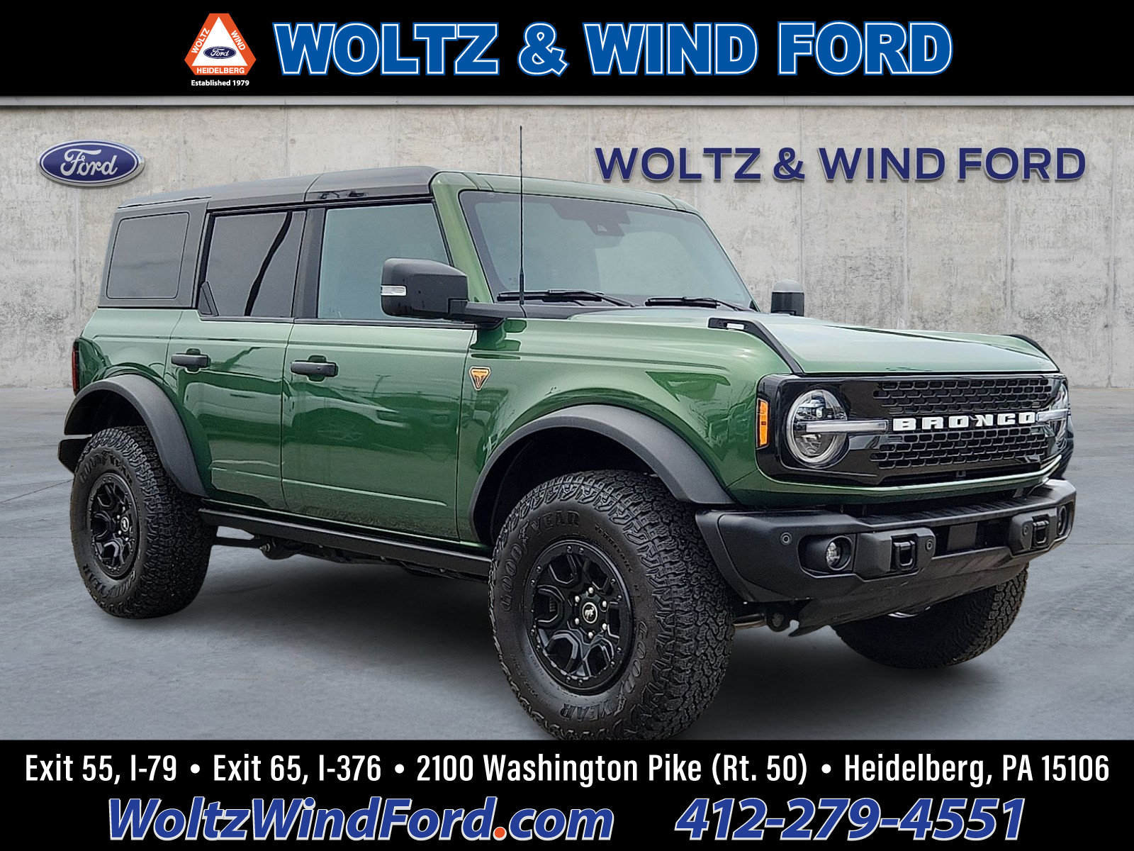 Certified 2025 Ford Bronco Badlands AWD/4WD image 1