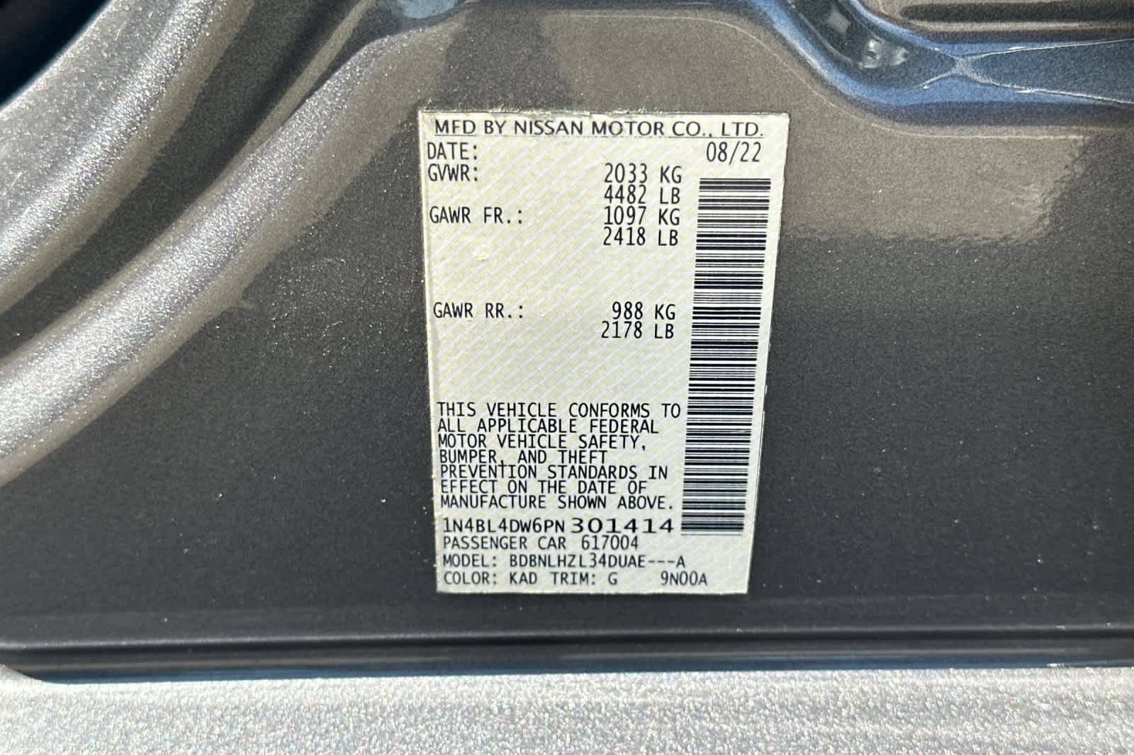Used 2023 Nissan Altima 2.5 SV w/ SV Premium Package AWD/4WD image 29