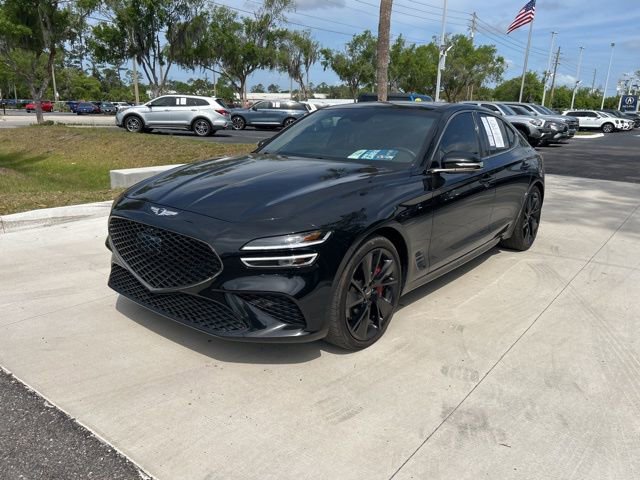 Used 2022 Genesis G70 3.3T w/ Sport Prestige Package image 8