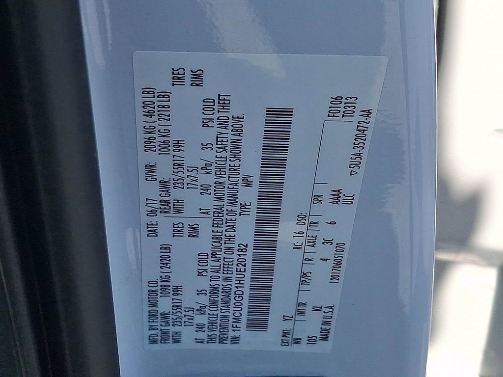 Certified 2017 Ford Escape SE FWD image 26