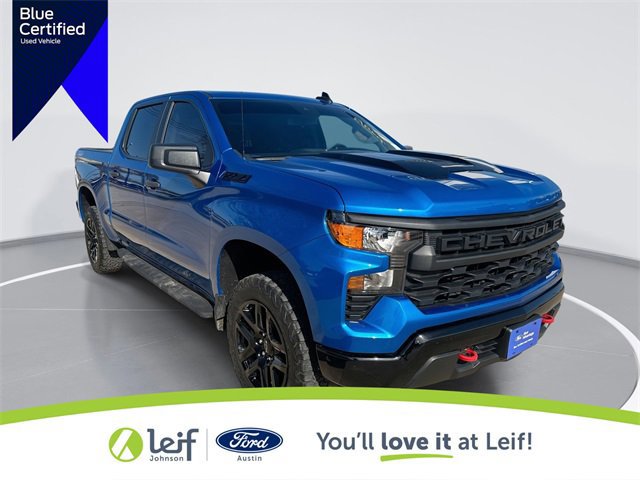Used 2024 Chevrolet Silverado 1500 Custom Trail Boss w/ LPO, Dark Essentials Package