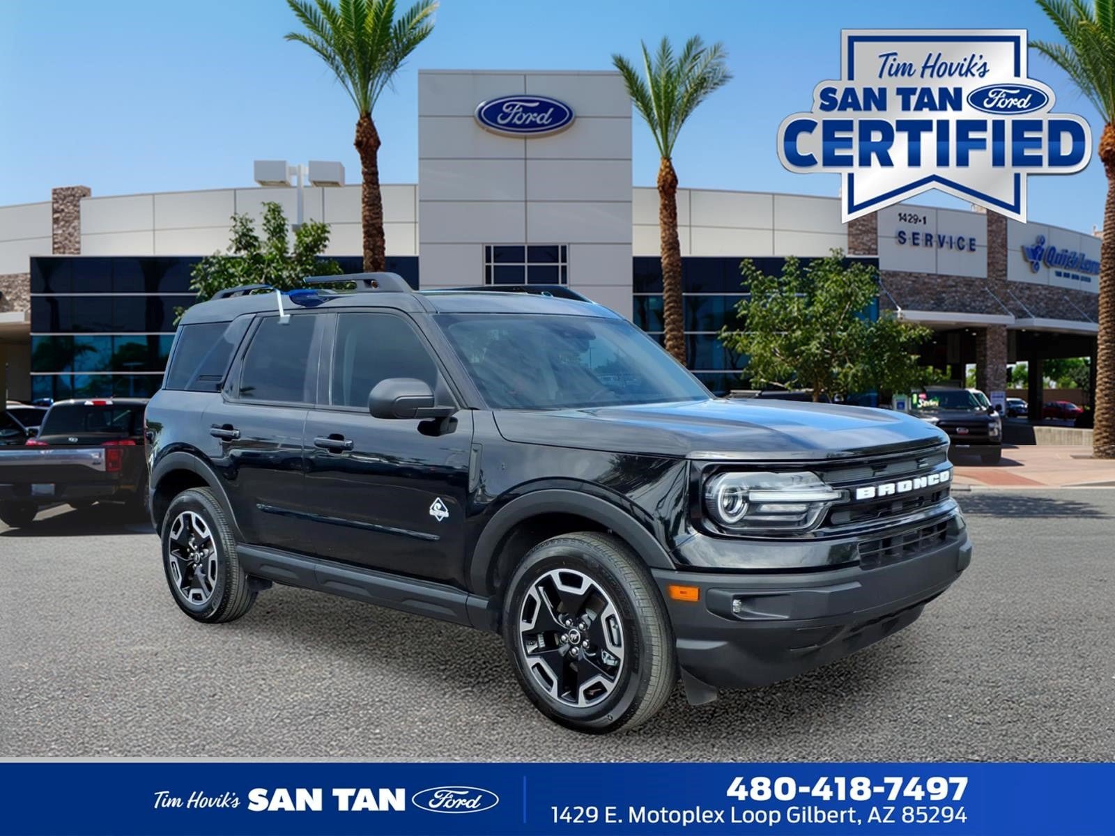 Certified 2024 Ford Bronco Sport Outer Banks AWD/4WD image 1