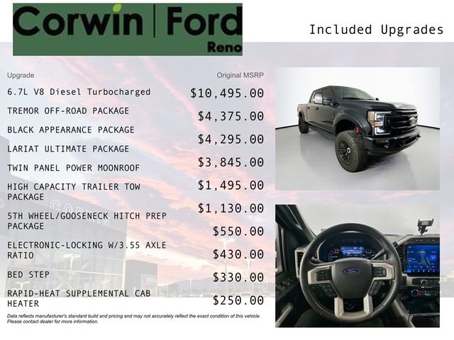 Certified 2022 Ford F250 Lariat w/ Tremor Off-Road Package image 3