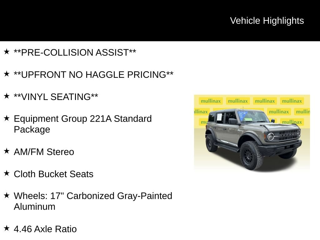 Certified 2026 Ford Bronco Big Bend AWD/4WD image 13