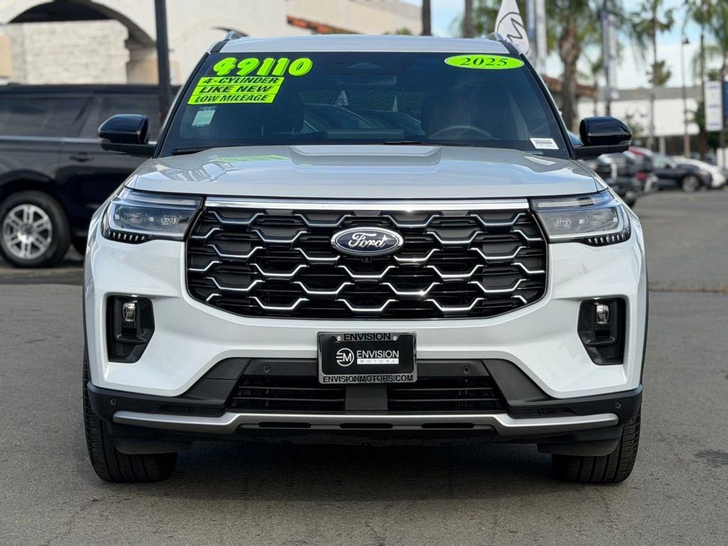 Certified 2025 Ford Explorer Platinum w/ LUX Leather Package image 5