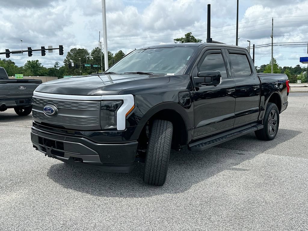 Certified 2023 Ford F150 Lightning Lariat w/ Max Trailer Tow Package AWD/4WD image 2