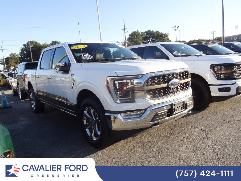 Certified 2023 Ford F150 King Ranch w/ Equipment Group 601A High