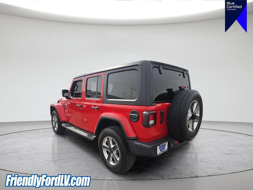 Used 2020 Jeep Wrangler Unlimited Sahara AWD/4WD image 4