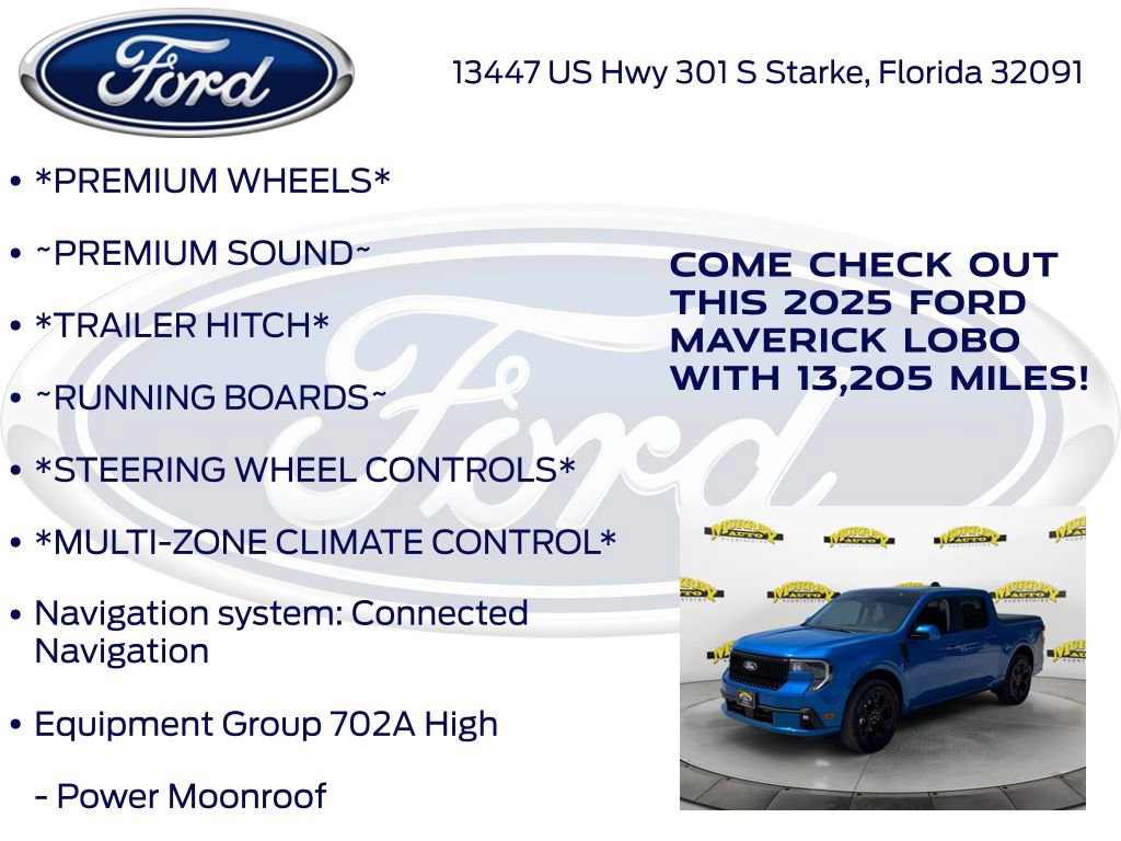 Certified 2025 Ford Maverick Lobo AWD/4WD image 17